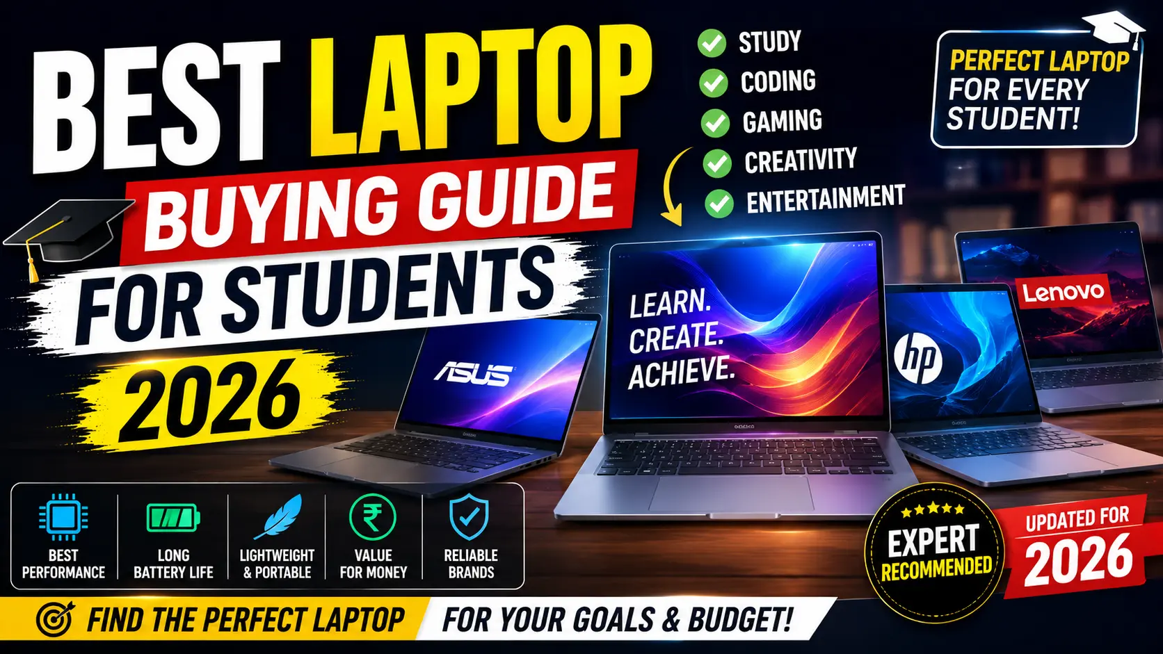 Best Laptop Buying Guide for Students (2026)