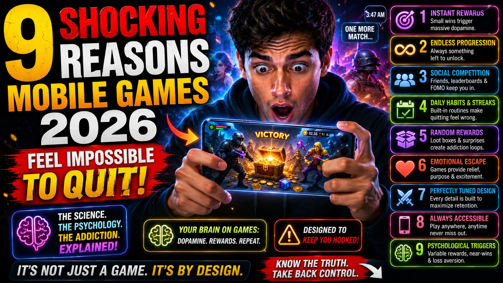 9 Shocking Reasons Mobile Games 2026 Feel Impossible to Quit