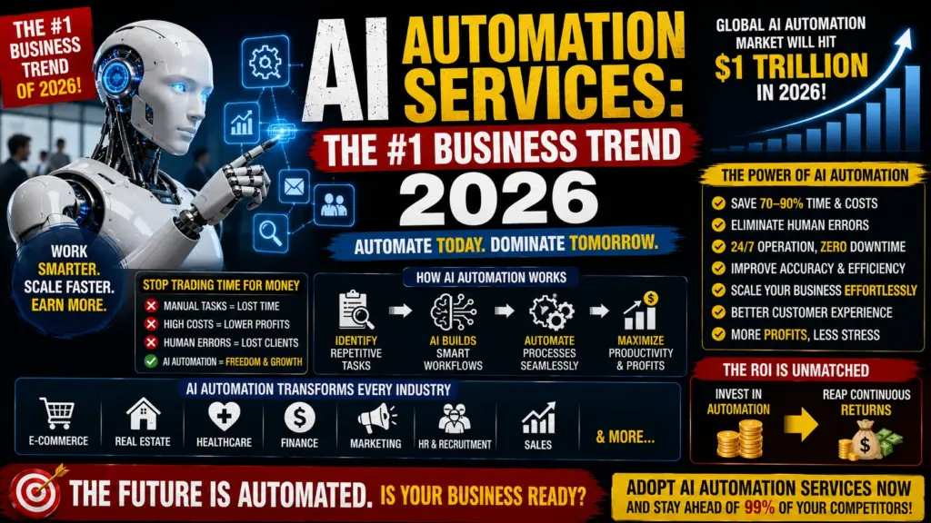 AI Automation Services: The #1 Business Trend 2026