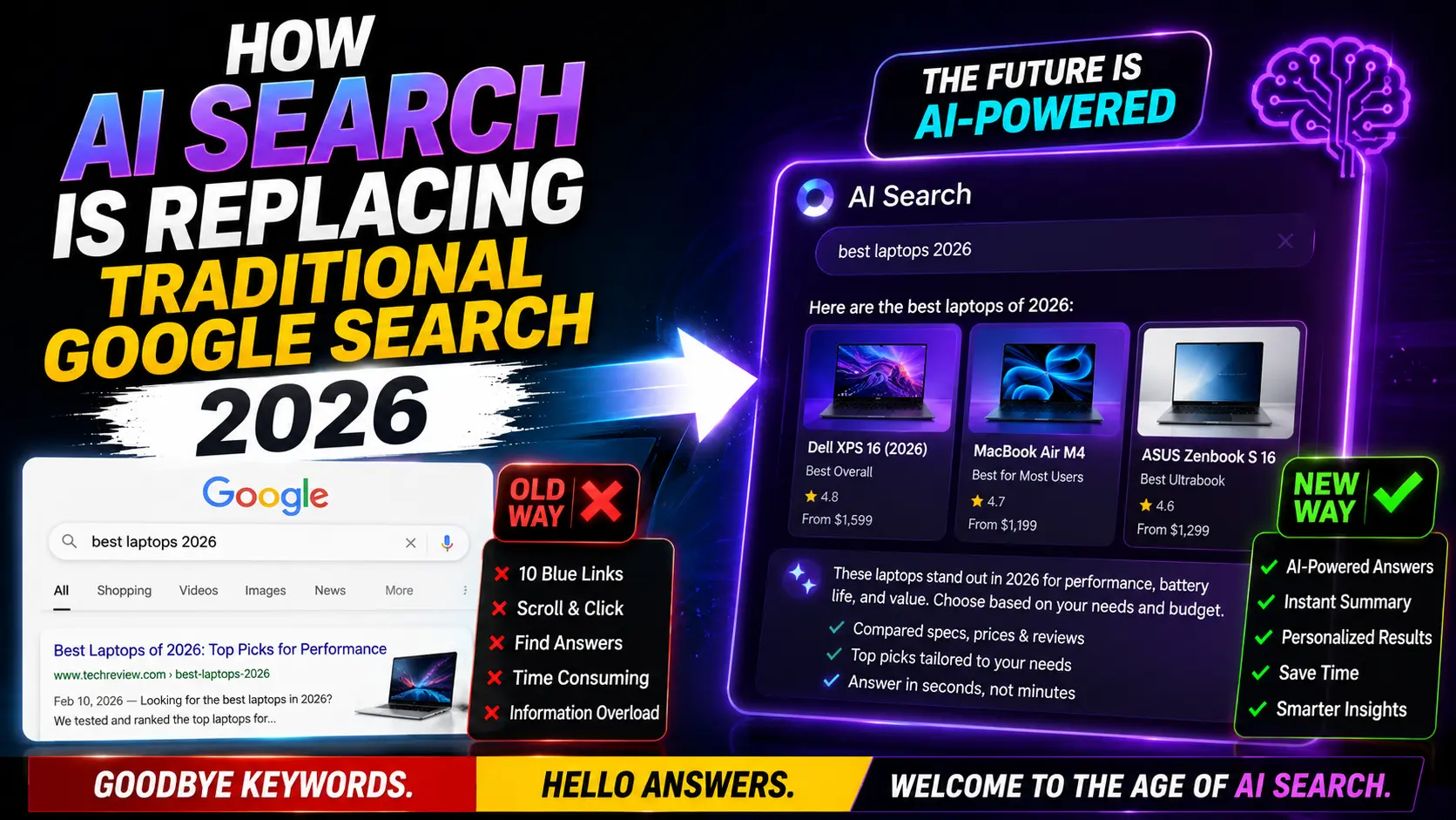 How AI Search Is Replacing Traditional Google Search (2026)