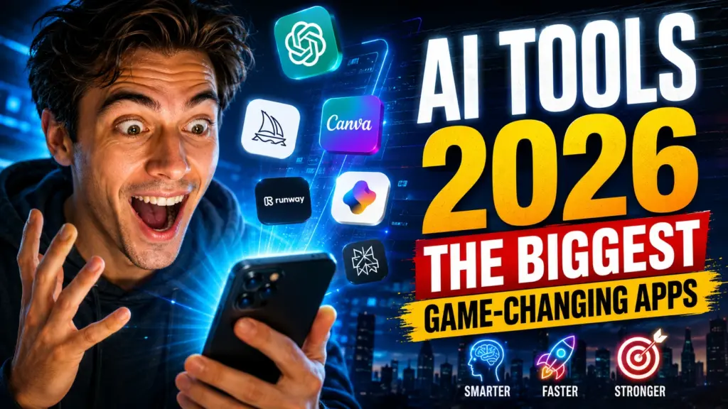 AI Tools 2026: The Biggest Game-Changing Apps
