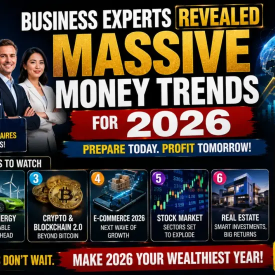Business Experts Revealed Massive Money Trends for 2026
