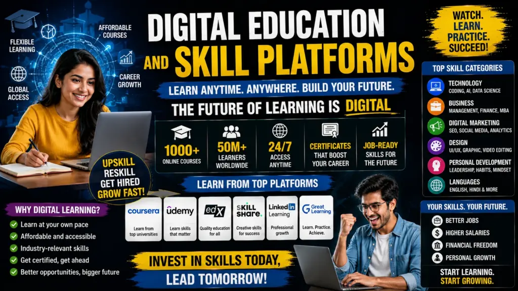 Digital Education and Skill Platforms