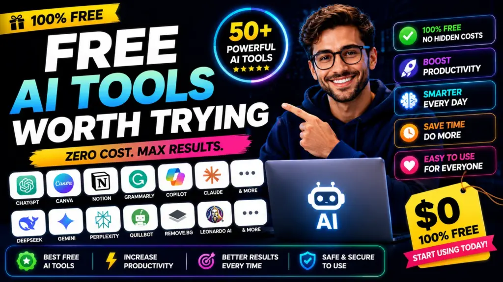 Free AI Tools Worth Trying
