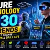 Future Technology 2030: 17 Trends That Will Change Jobs, Gadgets & Daily Life