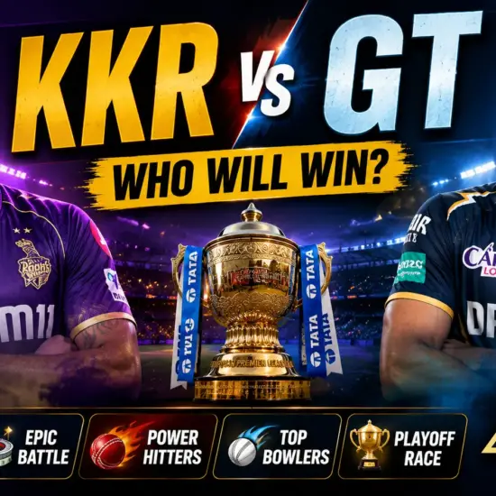 KKR vs GT Match Today