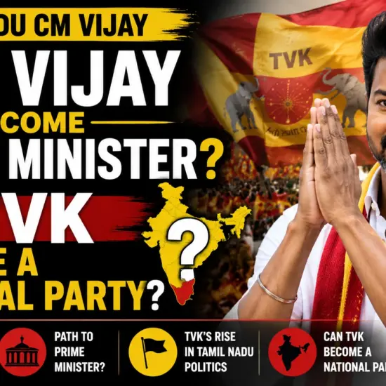 Vijay’s political journey in Tamil Nadu
