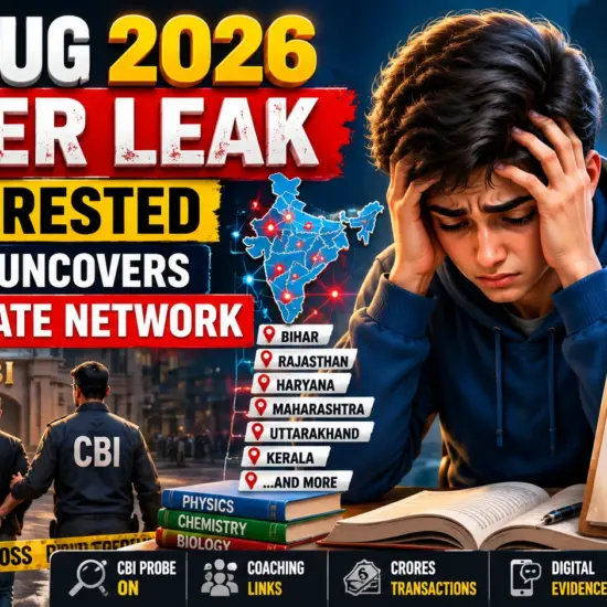 NEET-UG 2026 paper leak