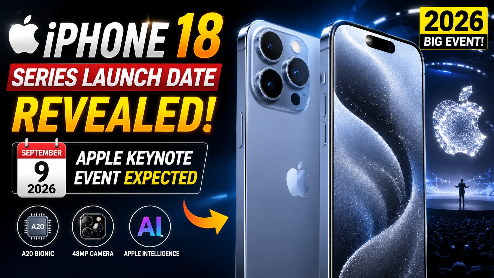 iPhone 18 Series Launch Date
