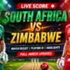 South Africa vs Zimbabwe